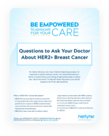 questions to ask your doctor about HER2+ breast cancer